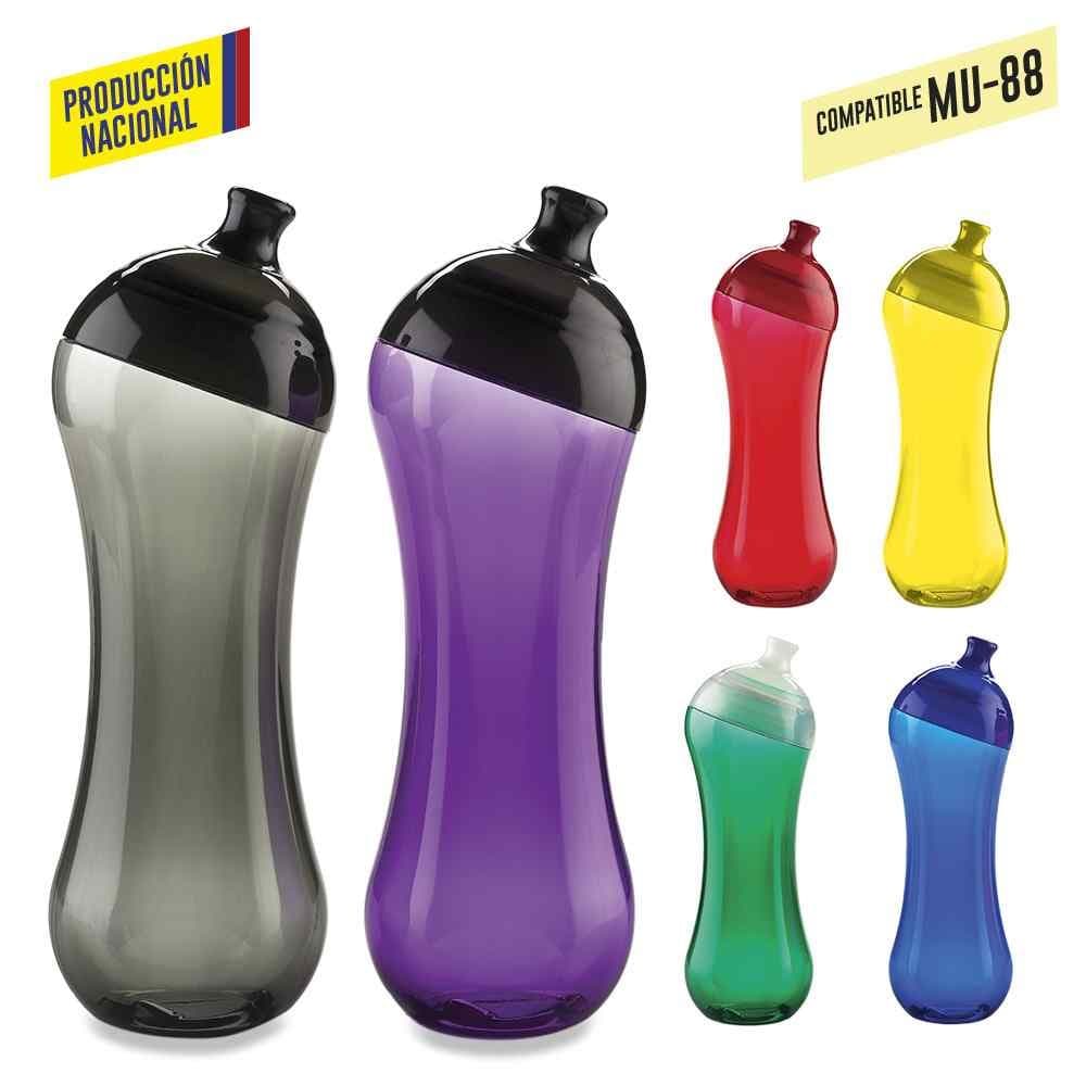 Botilito en PVC Curvy 500ml - Producción Nacional.