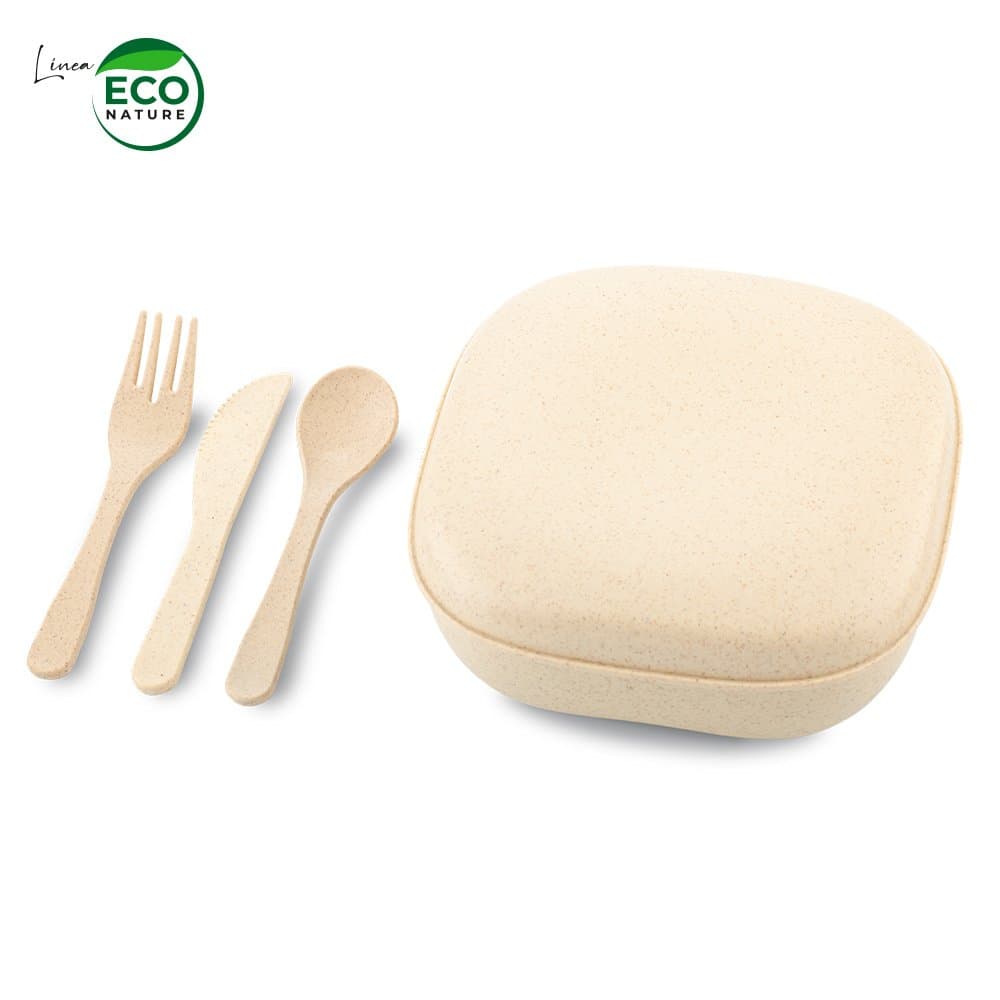 Portacomidas con Cubiertos Eco Nature - vista 4
