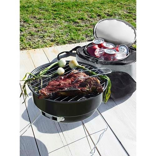 ASADOR CON HIELERA CAMPING - vista 4